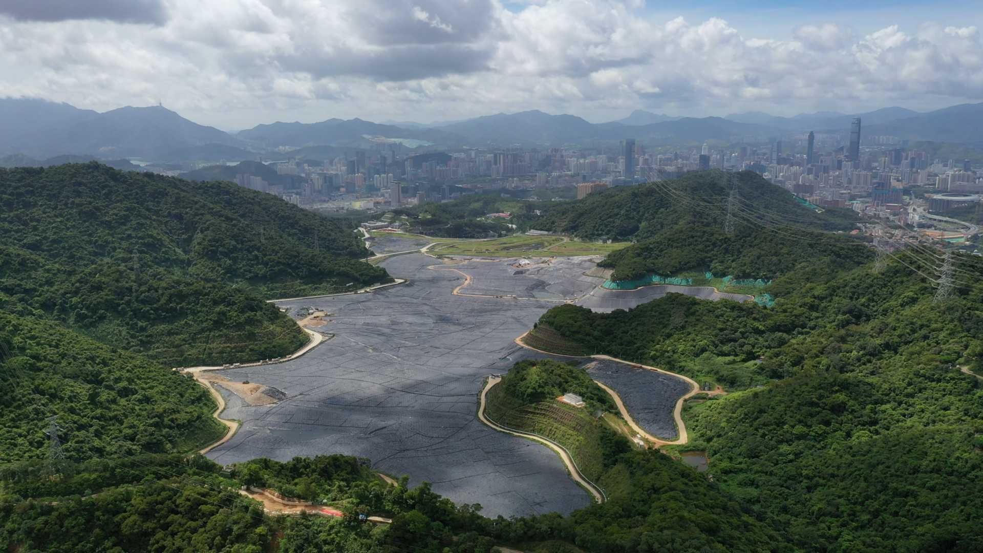 填埋场封场